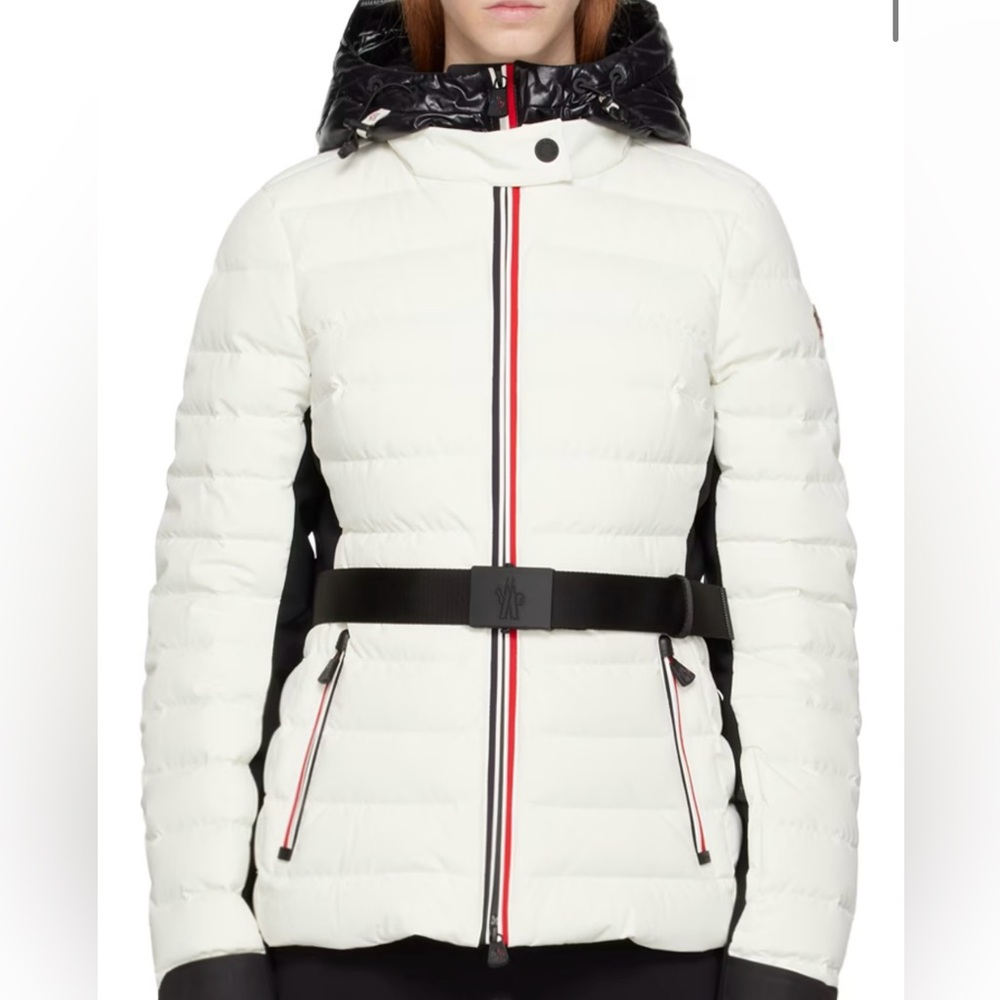 Moncler Grenoble "Bruche" utility style puffer jacket with contrast details 3